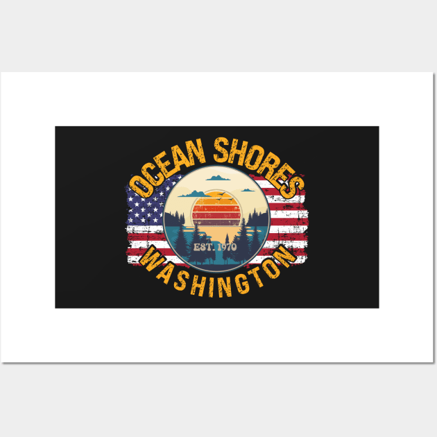 OCEAN SHORES WASHINGTON Wall Art by HomeCoquette